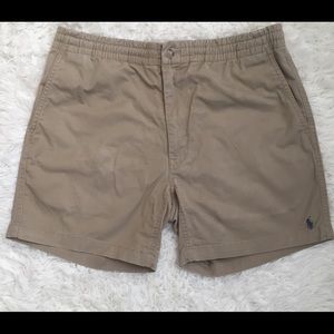 Men’s Khaki Polo Ralph Lauren Shorts Size Large